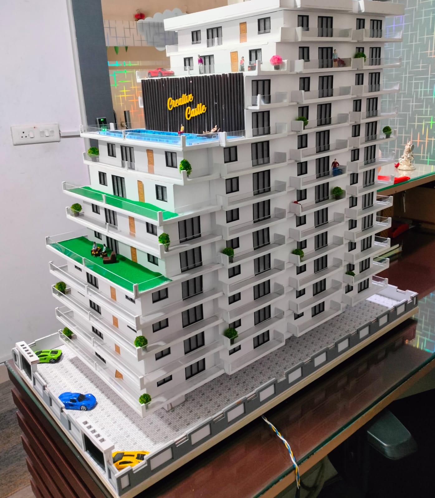 Architecturel Building Scale Model